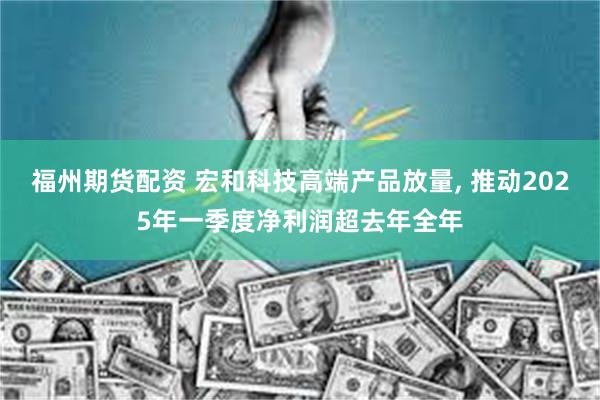福州期货配资 宏和科技高端产品放量, 推动2025年一季度净利润超去年全年